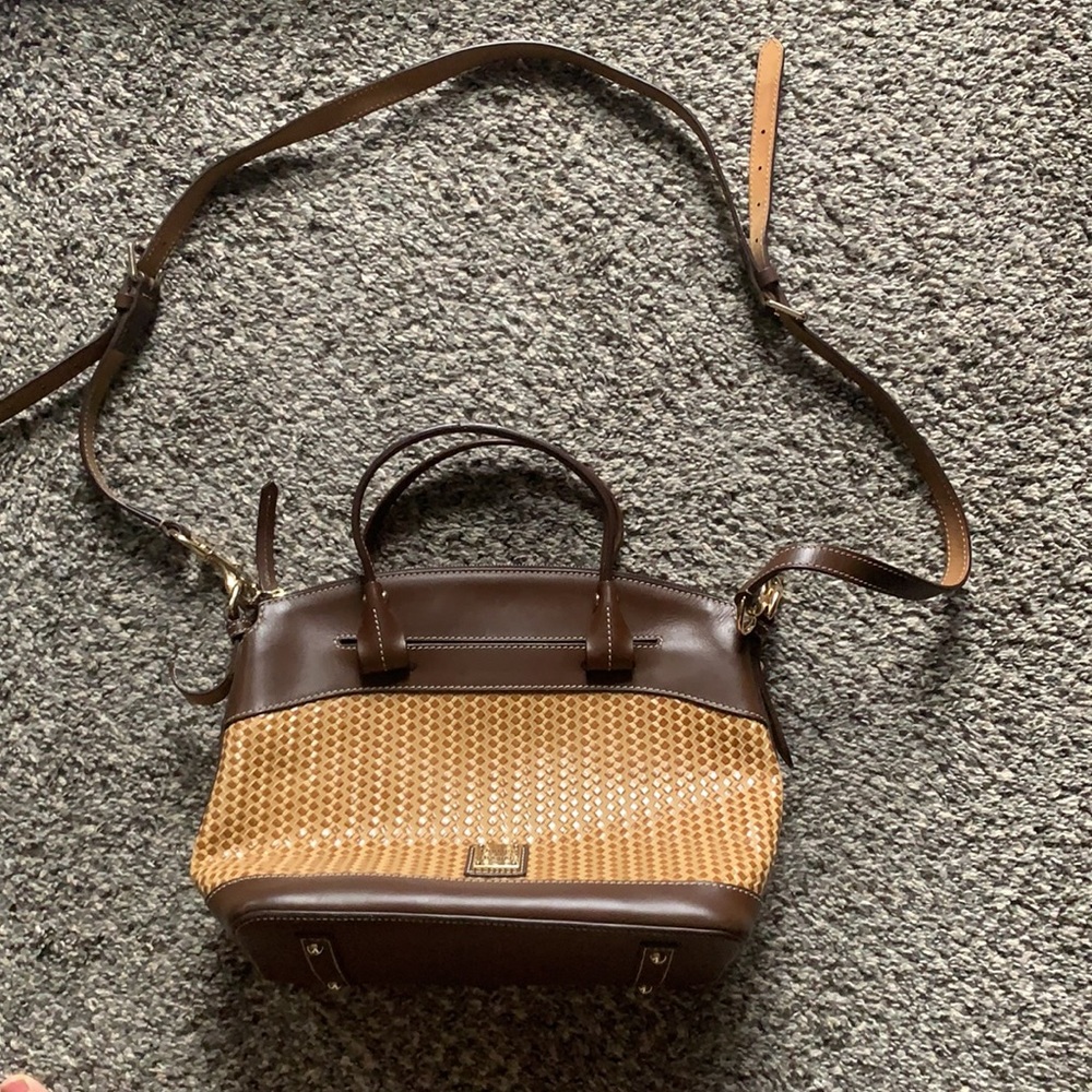 Dooney & Bourke Embossed Leather Handbag
